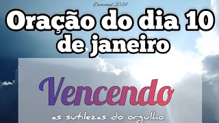 Oração do dia 10 de fevereiro - Pr. Fábio Amaral