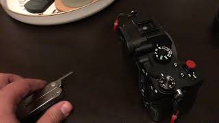 Shutter lockup Fix on Sony A7riii