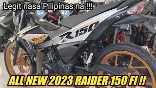 Ang Bagong 2023 Raider 150 Fi Colors nasa Pilipinas na subrang Ganda.