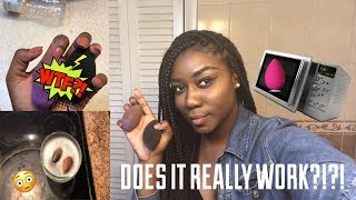 VIRAL Beauty Hack | I PUT MY BEAUTY BLENDER IN THE MICROWAVE 😳?!?!