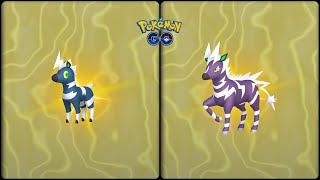 Pokemon Go: Evolving Shiny Blitzle into Zebstrika