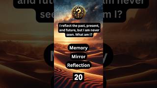 Hidden Reflector: Can You Solve This Enigma? 🪞 #shorts #riddles #quiz #brainteasers