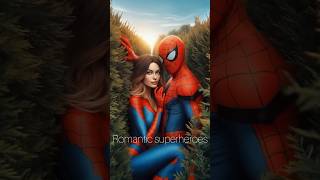 Romantic Superheroes Avengers doing romance in jungle #ai#music#shorts