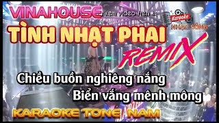 Tình Nhạt Phai Remix Karaoke | Tone Nam | Karaoke Nhạc Sống Sóc Trăng