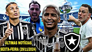 ATLÉTICO-MG X BOTAFOGO, GALO QUER GARANTIR VAGA NO SUPER MUNDIAL DA FIFA