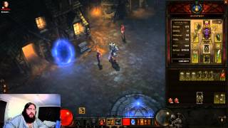 Episode 56 . DIABLO 3 FARMING DIARY DAY 11 .. 100 mil gold in 10 mins maybe