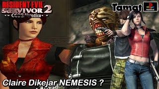 Langsung Tamat...!! Claire Dikejar Nemesis...!! Resident Evil Survivor 2 Code Veronica