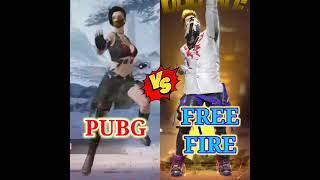 Pubg Vs Free fire // Free fire Vs pubg // shayari video TikTok // attitude video #shorts #shortvideo