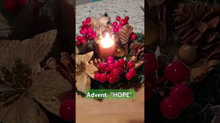 1st Sunday advent |lighting the candle #advent