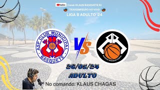 Jogo de Basquete | Municipal vs Buzios Basquete | Liga B Adulto da LSB