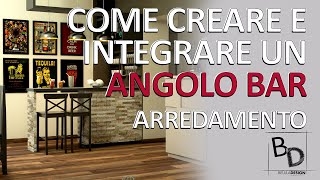 COME CREARE E INTEGRARE UN ANGOLO BAR | Belula Design