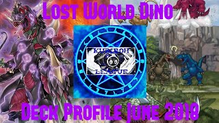 1st Place Lost World Dino Deck Profile June 2018 by Dylan Delacruz