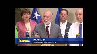 Senador Flores enciende alarma por Presupuesto 2024 en regiones“Que no paguen justos por pecadores”.