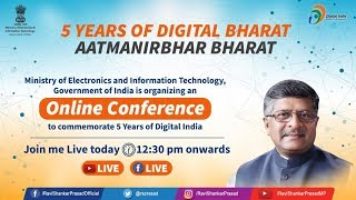 Watch Live : 5 Years Of Digital India