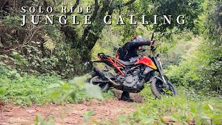 Eklai Jungle ma ride handeko mula  || Solo Ride Nagarkot