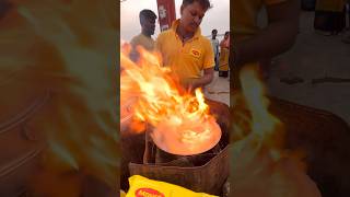 वाह भाई 😲 लड़के ने पानी में आग लगा दिया | #maggi |  #masalamaggi |  #shortvideo | Foody Naveen