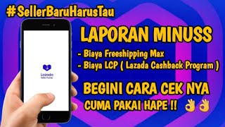 LAPORAN MINUS BIAYA FREESHIPPING MAX / LCP, BEGINI CARA CEK NYA CUMA PAKAI HAPE