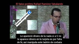 El falso profeta Rafael Ramirez fabulando.