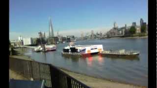 Round Rotherhithe shoreline