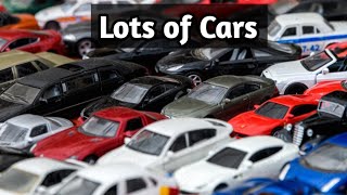 Huge Collection of Various Toy Cars from the | boxHuge Quantity of Toy Cars in the Box