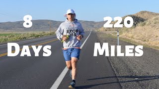 Running 220 Miles | Vegas to Cedar City | MS Run the US