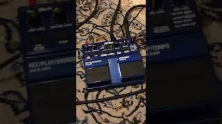 DigiTech JamMan Looper / Phrase Sampler Demo 1