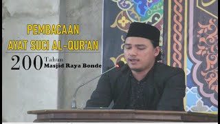 Lantunan Ayat Suci Al-Qur'an Oleh Qari' Bahrul Afif