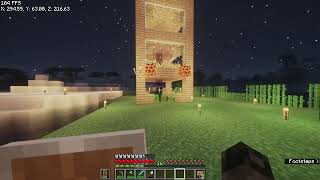 Minecraft - the quest to try to build a better house.. with nice shaders!