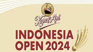 Jadwal Perempat Final Indonesia Open2024 || #pbsi #indonesiaopen2024 #bwf