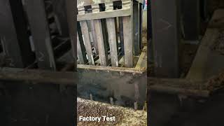 Factory Test of 6" Block Machine