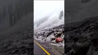 Snowfall in Naran 2024  #travel #mountains #pakistan #naran  #nature  #pakistanprovince #snow