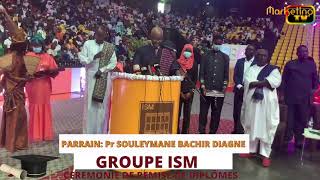 MARKETING TV MONDE GRADUATION  ISM 2021 DISCOURS DU PARRAIN PROFESSEUR  SOULEYMANE BACHIR DIAGNE