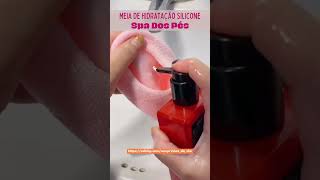 Meia de Hidratação Silicone Esfoliante Gel Spa dos Pés