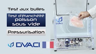 Poisson emballé sous vide | ASTM F2096-11 Test d'étanchéité