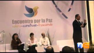 RMV encabezo inauguración de la jornada denominada "Encuentro por la Paz"