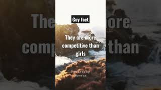 Guys are more. #shorts #love #guysfact #psychologyfacts #psychology #life #facts #girl #ladies #men