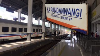 Naik Kereta Api Pandanwangi Pagi