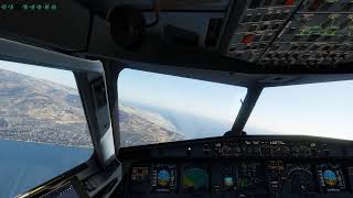 X-Plane 12 A320 toliss from cold & dark LIML - LICR Milano Linate - Reggio Calabria