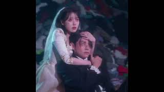 Rewatching it and realized IU covered Taehyung’s only functioning eye in their last moments😶😶#iu#tae