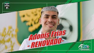 Adonis Frías, renovó contrato con La Fiera