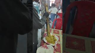 Bamboo chiken biriyani || Sajek Valley || #shorts