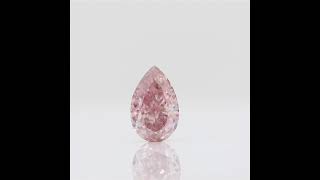 0.25 ct FANCY INTENSE PINK SI1 PEAR GIA