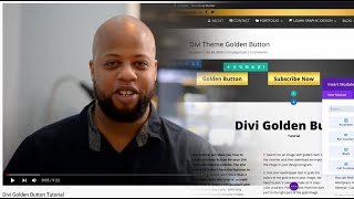 Divi Golden Button Tutorial