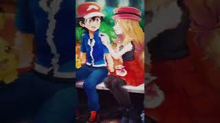 Ash X Serena edit - Ash X Serena love story 💕 - Ash Love Serena #ashxserena#pokemonxy#viralshort