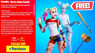 How To Get The HARLEY QUINN Bundle! (Fortnite x Harley Quinn)