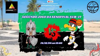 AO VIVO | JOGO DE BASQUETE | FLUMINENSE VS FLAMENGO SUB-17 2º JOGO DAS SEMIFINAIS 14/12/24