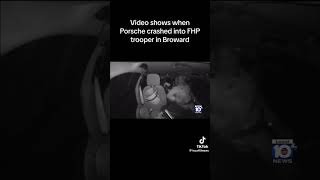 man intentionally crashes into Florida highway patrol! #floridahighwaypatrol #policechase #police