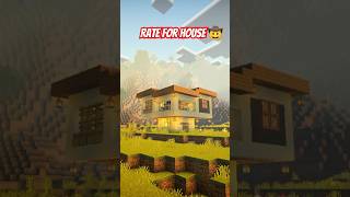 Minecraft modern house tutorial 🏡 #shorts