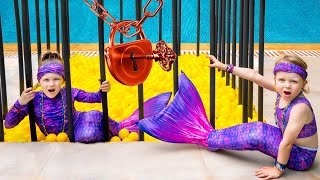 Mermaid water jail