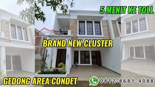 Rumah Dijual Cluster Premium di Gedong Area Condet